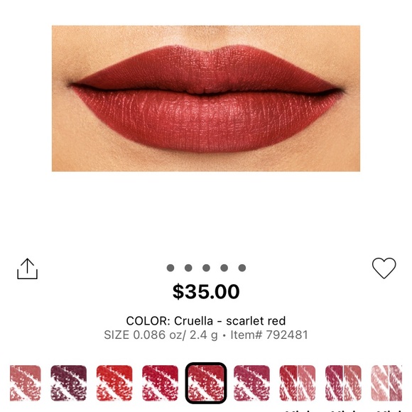 Nars velvet lip pencil in Cruella - Picture 3 of 3